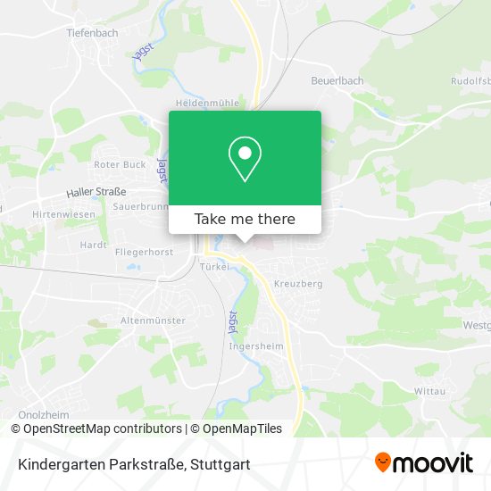 Kindergarten Parkstraße map