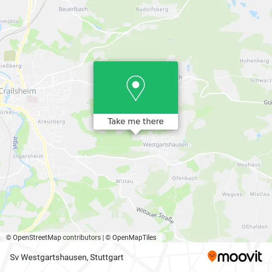 Карта Sv Westgartshausen