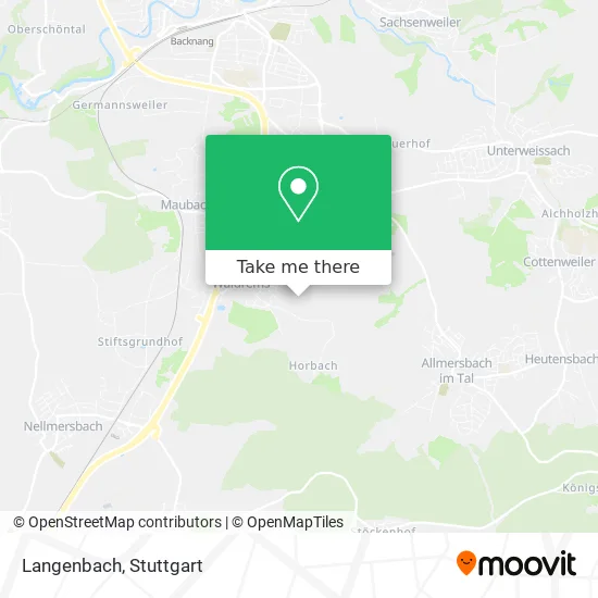 Карта Langenbach