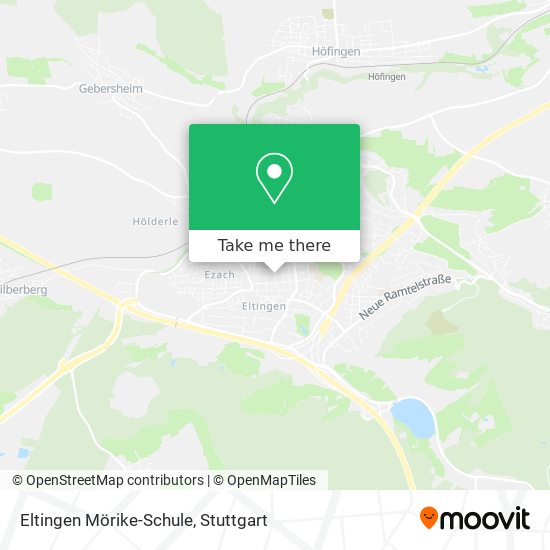 Карта Eltingen Mörike-Schule