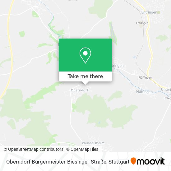 Oberndorf Bürgermeister-Biesinger-Straße map