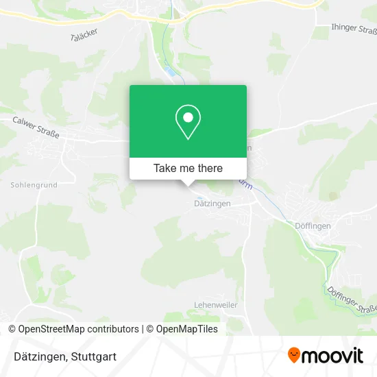 Карта Dätzingen