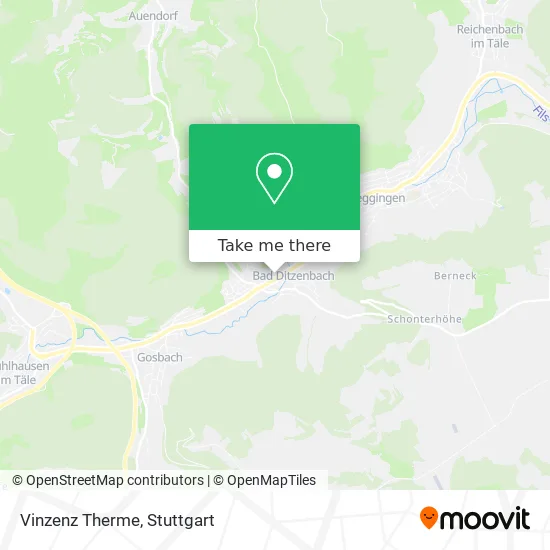 Карта Vinzenz Therme