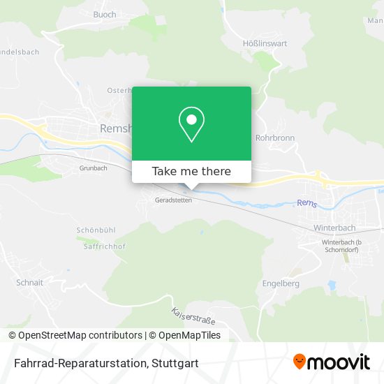 Fahrrad-Reparaturstation map