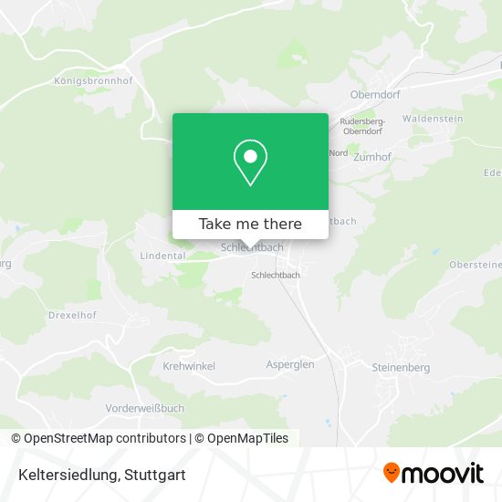 Keltersiedlung map