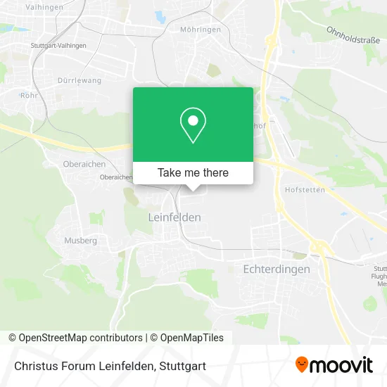 Карта Christus Forum Leinfelden