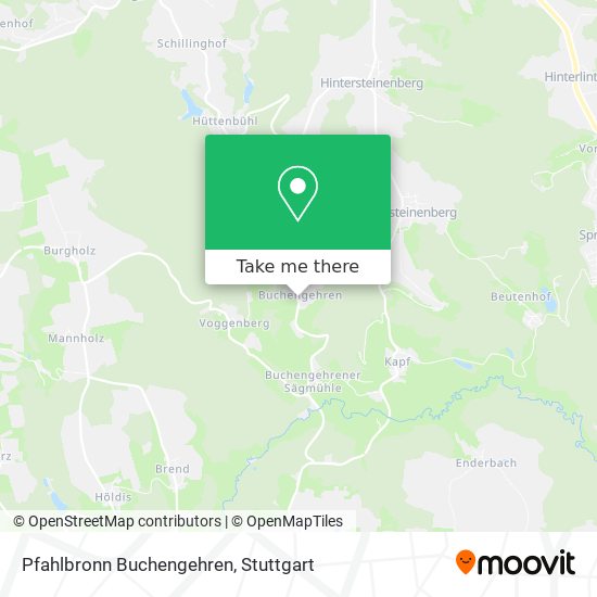 Pfahlbronn Buchengehren map