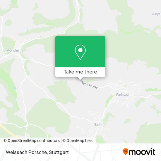 Карта Weissach Porsche