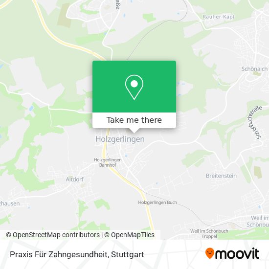 Praxis Für Zahngesundheit map