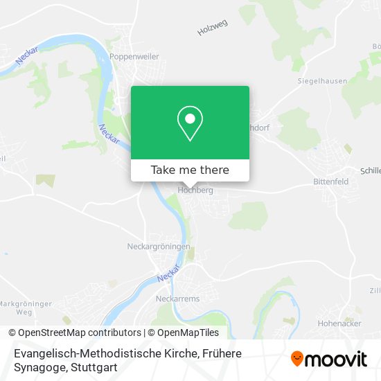 Evangelisch-Methodistische Kirche, Frühere Synagoge map