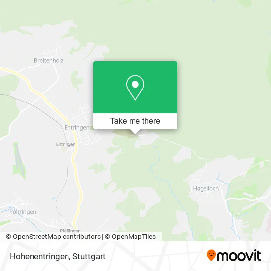 Карта Hohenentringen