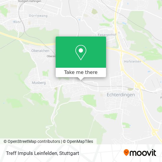 Treff Impuls Leinfelden map