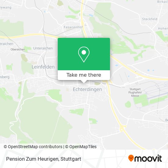 Pension Zum Heurigen map