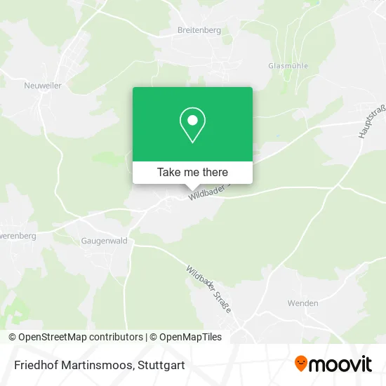 Карта Friedhof Martinsmoos