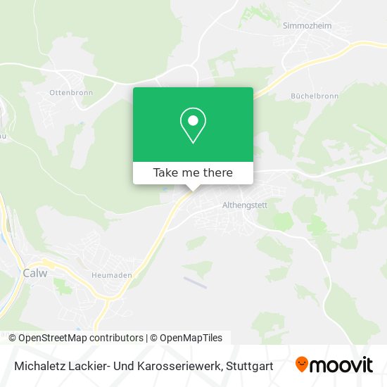 Michaletz Lackier- Und Karosseriewerk map