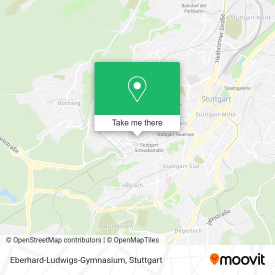 Eberhard-Ludwigs-Gymnasium map