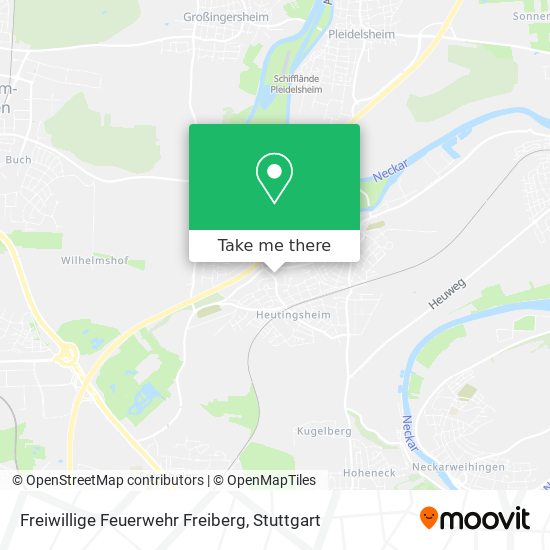 Freiwillige Feuerwehr Freiberg map