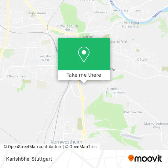 Карта Karlshöhe