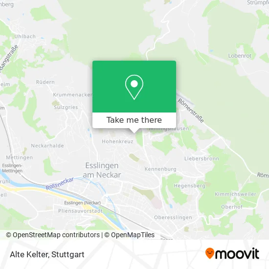 Карта Alte Kelter