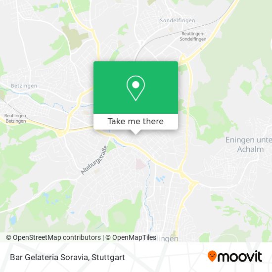 Bar Gelateria Soravia map