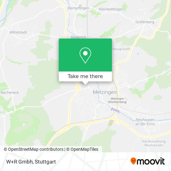 W+R Gmbh map