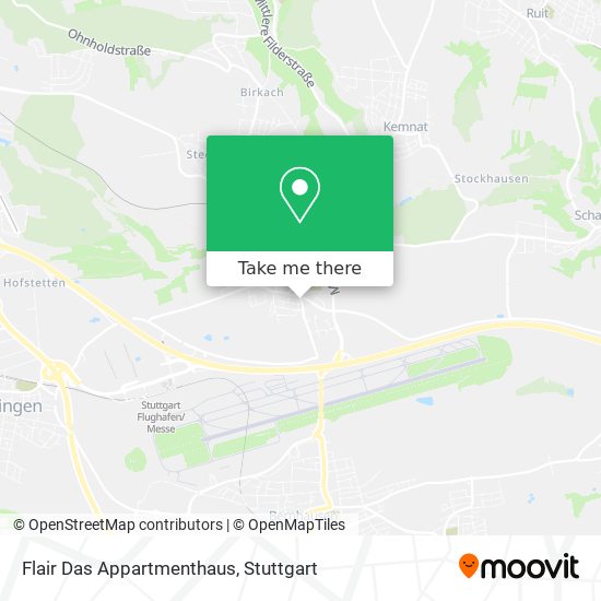 Flair Das Appartmenthaus map