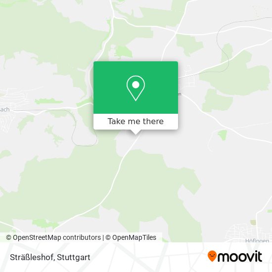 Sträßleshof map