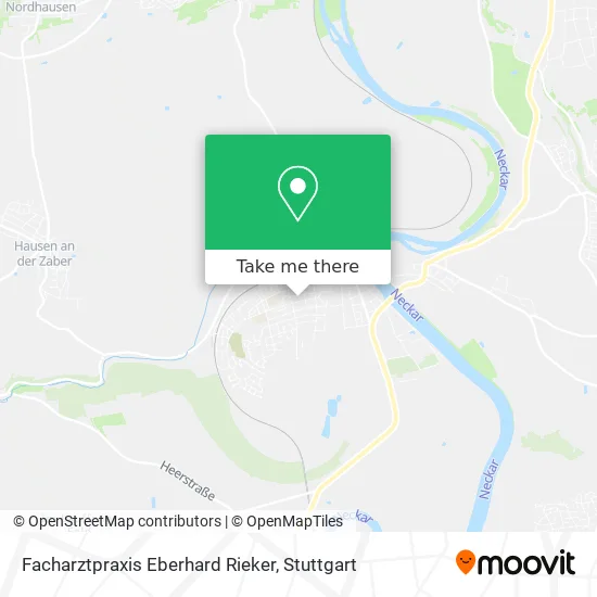 Карта Facharztpraxis Eberhard Rieker