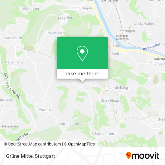 Карта Grüne Mitte