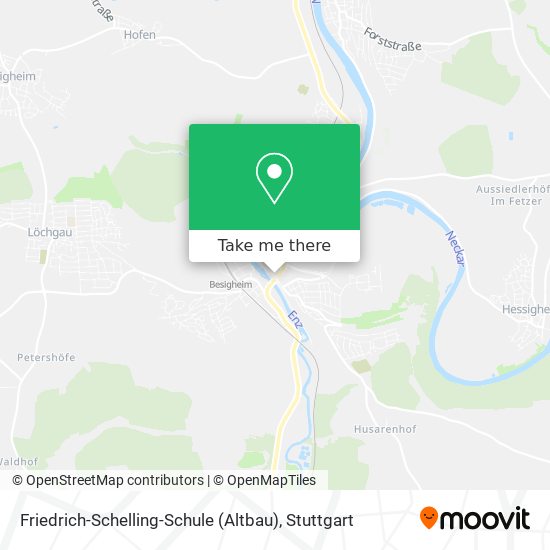 Friedrich-Schelling-Schule (Altbau) map