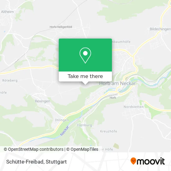 Карта Schütte-Freibad