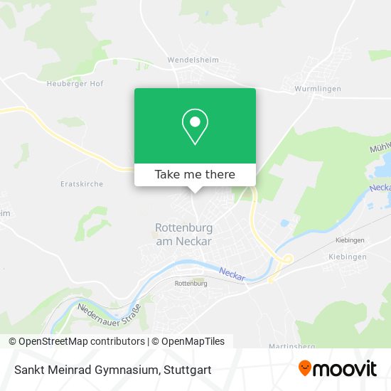 Sankt Meinrad Gymnasium map