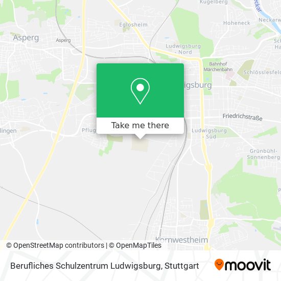 Berufliches Schulzentrum Ludwigsburg map