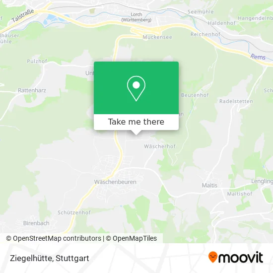 Карта Ziegelhütte