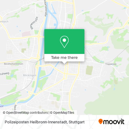 Polizeiposten Heilbronn-Innenstadt map