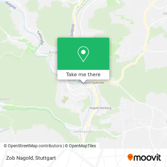 Карта Zob Nagold