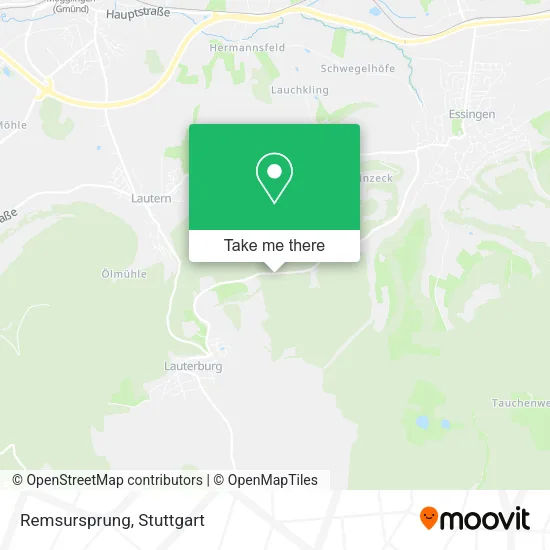 Карта Remsursprung