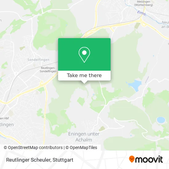 Reutlinger Scheuler map