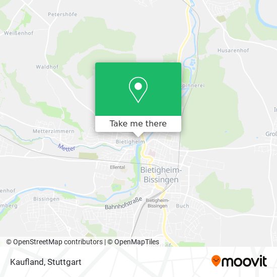 Kaufland map