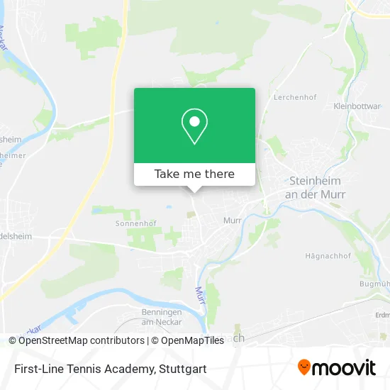 Карта First-Line Tennis Academy