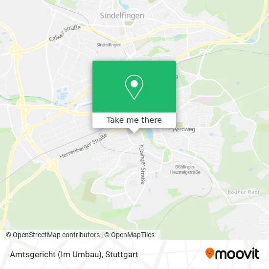 Карта Amtsgericht (Im Umbau)