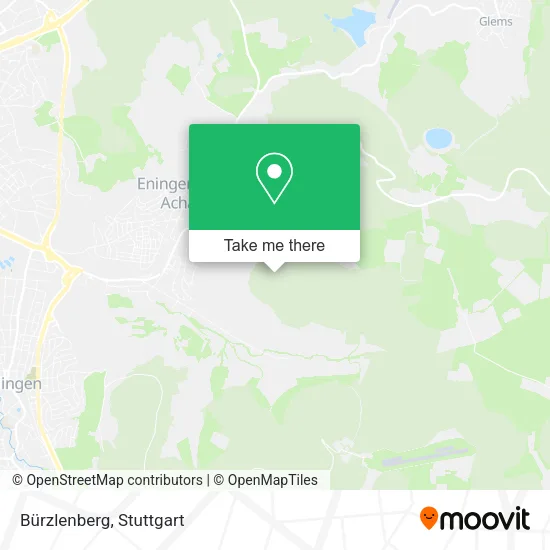 Карта Bürzlenberg