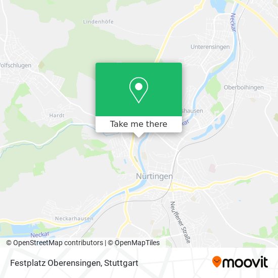 Festplatz Oberensingen map