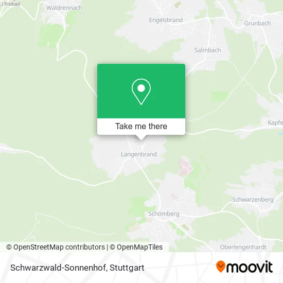Карта Schwarzwald-Sonnenhof