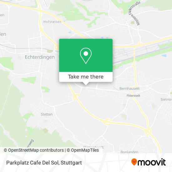 Parkplatz Cafe Del Sol map
