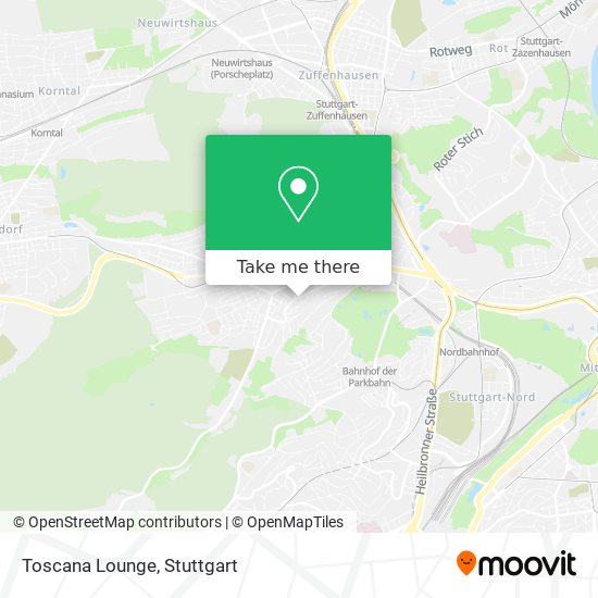 Toscana Lounge map