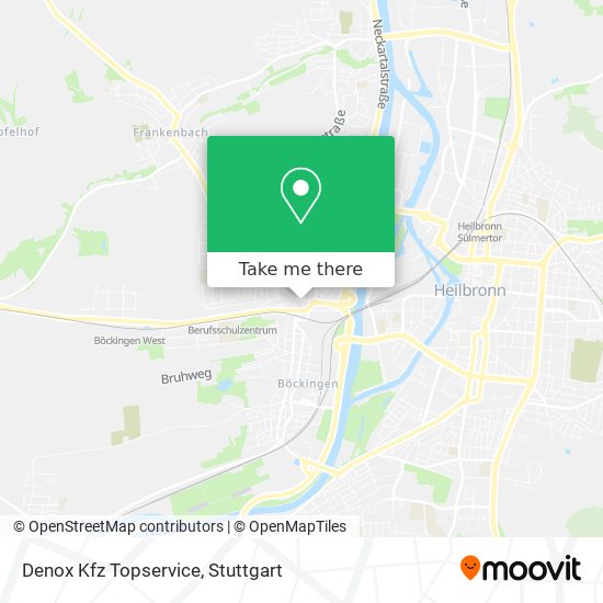 Denox Kfz Topservice map