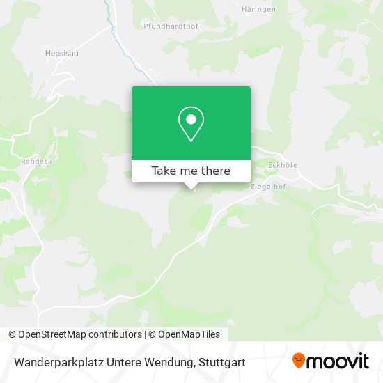 Карта Wanderparkplatz Untere Wendung
