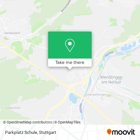 Parkplatz Schule map