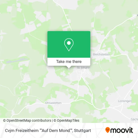 Карта Cvjm Freizeitheim ""Auf Dem Mond""